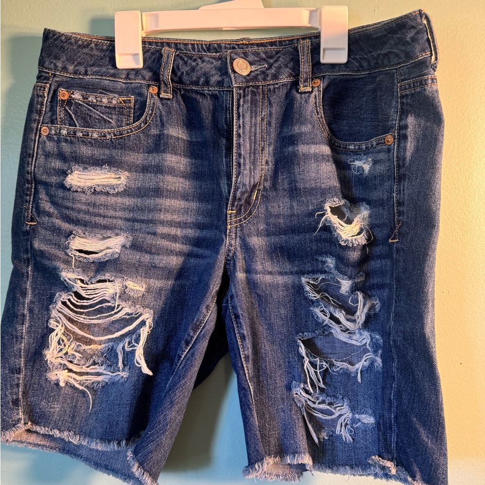 American Eagle Outfitters Blue Denim Shorts